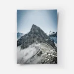 poster sommet montagne enneige.webp