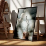 poster statue de la liberte encadre.webp