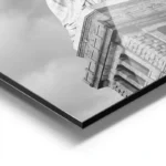 poster statue de la liberte noir et blanc aluminium.webp