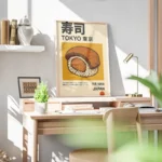 poster sushi tokyo 1964 bureau.webp