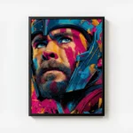 poster thor street art avec cadre.webp