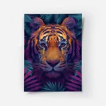 poster tigre iridescent jungle.webp