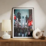 poster time square de nuit meuble.webp