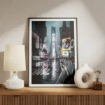 poster time square neige meuble.webp