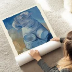 poster torse feminin van gogh au sol.webp