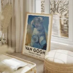 poster torse feminin van gogh salon beige.webp