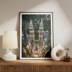 poster tour twin de kuala lumpur meuble.webp