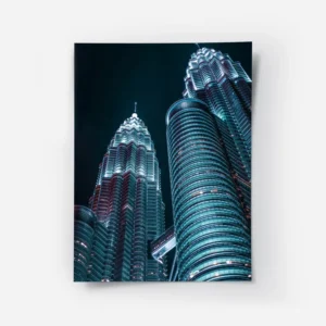 poster tours petronas illuminees.webp