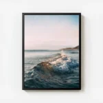 poster vague plage avec cadre.webp