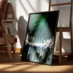 poster vagues maritimes aeriennes encadre.webp