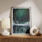 poster vagues maritimes aeriennes meuble.webp