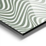 poster vagues modernes bauhaus aluminium.webp