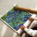 poster van gogh irises enroule.webp