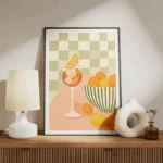 poster verre de fruit meuble.webp