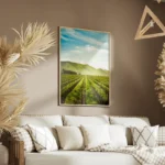 poster vignobles ensoleilles salon.webp