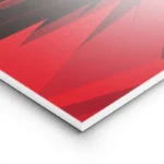 poster voiture honda rouge lightpanel.webp