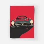 poster voiture mercedes minimaliste.webp