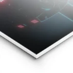 poster voiture retro futuriste lightpanel.webp