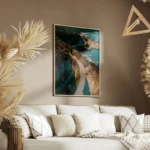 poster vue aerienne autoroute cotiere salon.webp