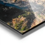 poster vue aerienne plage aluminium.webp