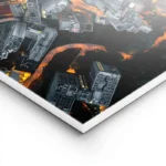 poster vue aerienne ville illuminee lightpanel.webp