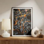 poster vue aerienne ville illuminee meuble.webp