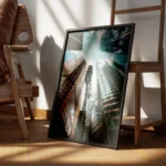 poster vue architecturale urbaine encadre.webp