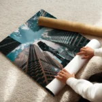 poster vue architecturale urbaine enroule.webp