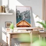 poster vue lac et montagnes bureau.webp