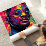poster will smith street art au sol.webp