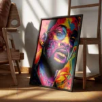poster will smith street art encadre.webp