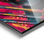 poster wolverine street art aluminium.webp