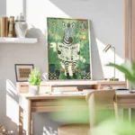 poster zebre toilettes bureau.webp