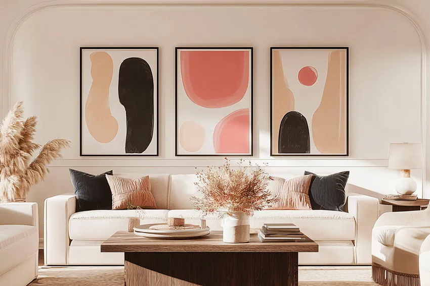 salon moderne poster