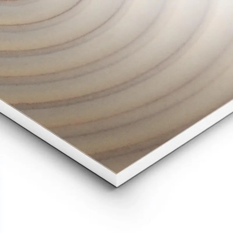 affiche abstraite dune spirale beige avec des ombres marquees creant un effet de lightpanel.webp