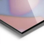 affiche abstraite de nuances douces et floues formes pastel etherees de rose ble aluminium.webp