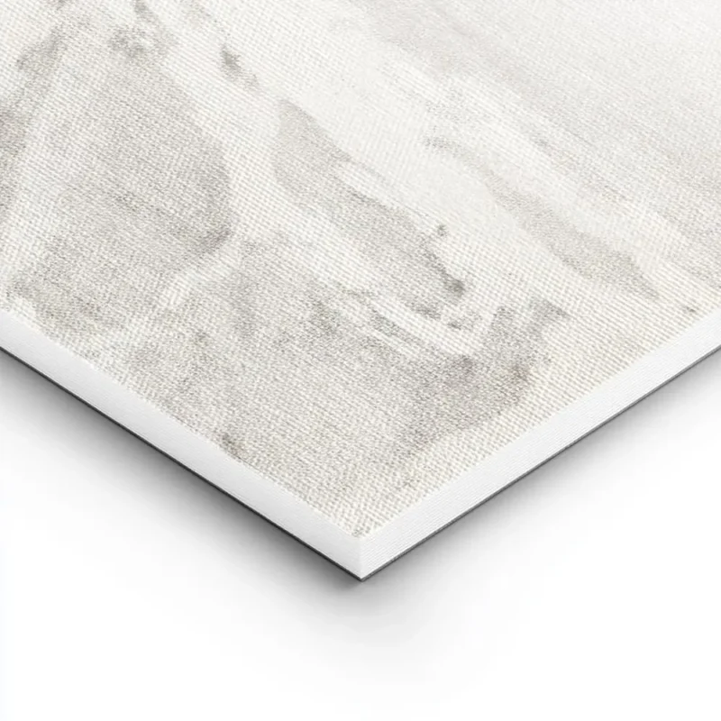 affiche abstraite de vagues et de lignes organiques beiges blanches et grises su lightpanel.webp