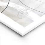 affiche abstraite gris beige avec des lignes noires et blanches evoquant une fig lightpanel.webp