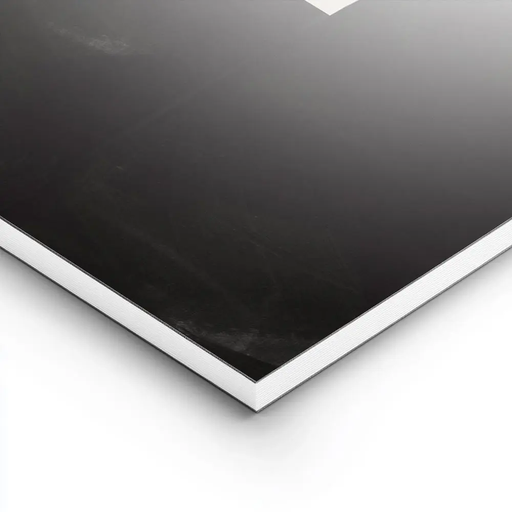 affiche abstraite minimaliste avec des formes graphiques organiques en noir et b lightpanel.webp