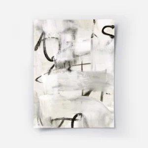 affiche abstraite monochrome avec des coups de pinceau noirs et blancs et du tex.webp