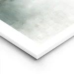 affiche abstraite verte avec des coups de pinceau horizontaux et verticaux crean lightpanel.webp