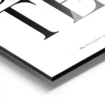 affiche al dente avec typographie noire sur fond blanc et texte sur la cuisson d aluminium.webp