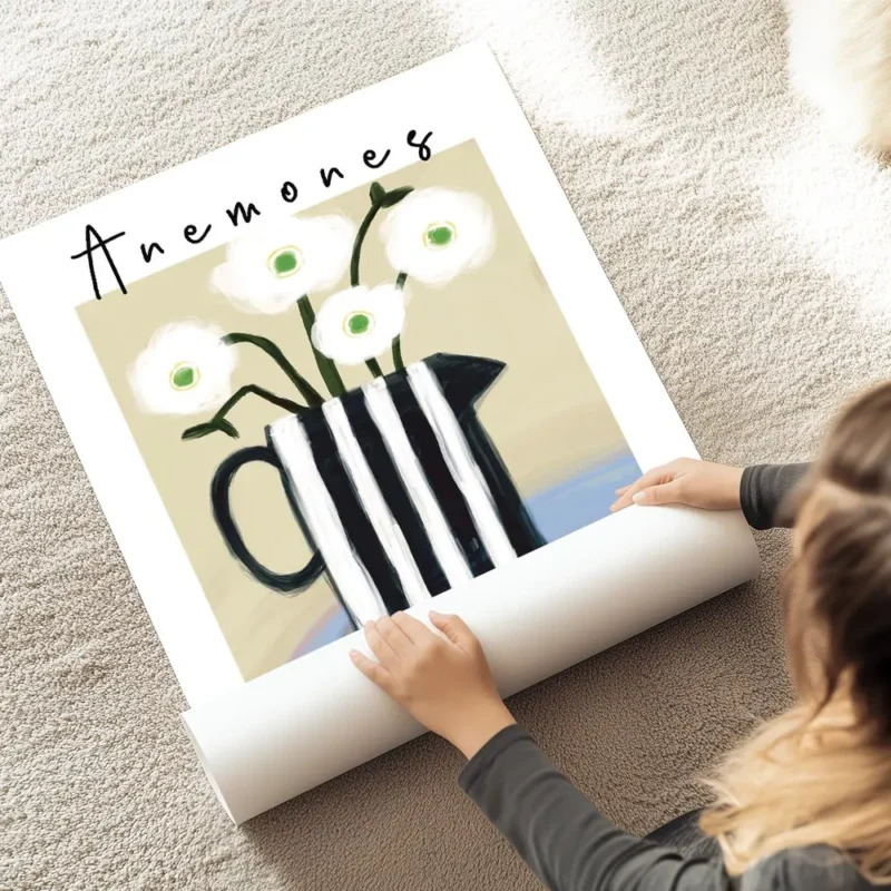 affiche anemones au sol.webp
