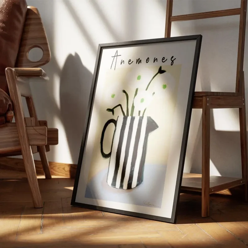 affiche anemones encadre.webp