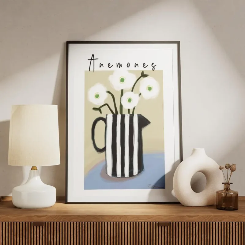 affiche anemones meuble.webp
