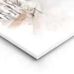 affiche artistique de paris a laquarelle avec la tour eiffel et le texte paris e lightpanel.webp