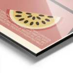 affiche artistique dun cocktail martini dans un verre avec typographie et une tr aluminium.webp