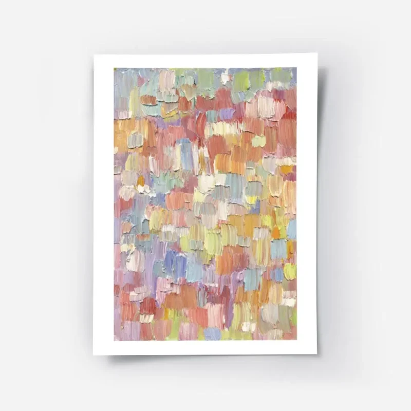 affiche aux traits de peinture colores et textures rappelant un coup de pinceau .webp