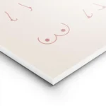 affiche avec 15 representations minimalistes de poitrines feminines de different lightpanel.webp