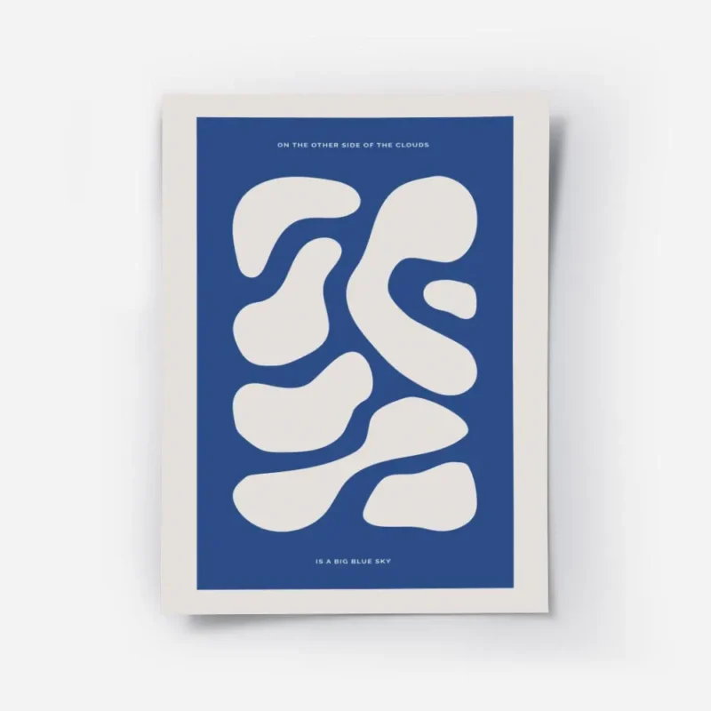 affiche avec des formes abstraites beige sur fond bleu fonce avec du texte en ty.webp